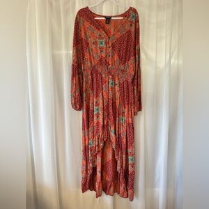 Ladies Wrangler Retro button down dress size XL new